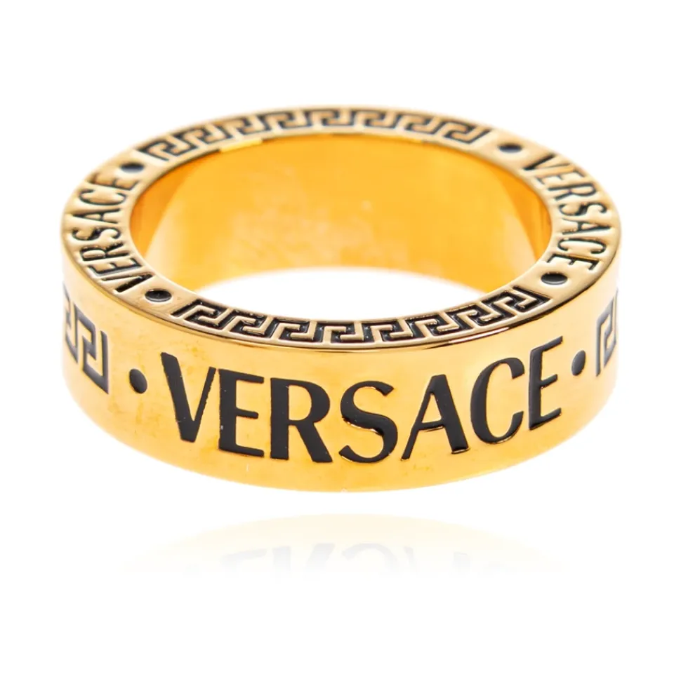 Ring mit graviertem Logo