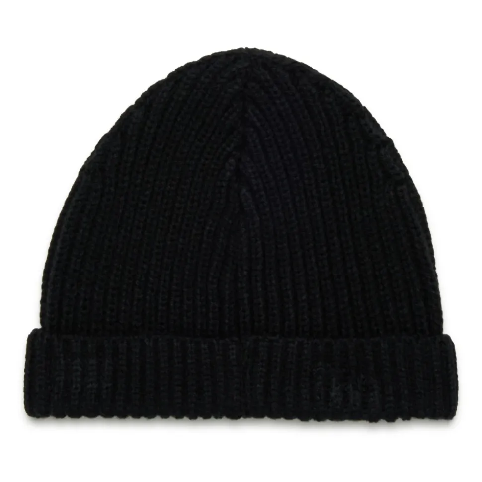Rippstrick Beanie Mütze