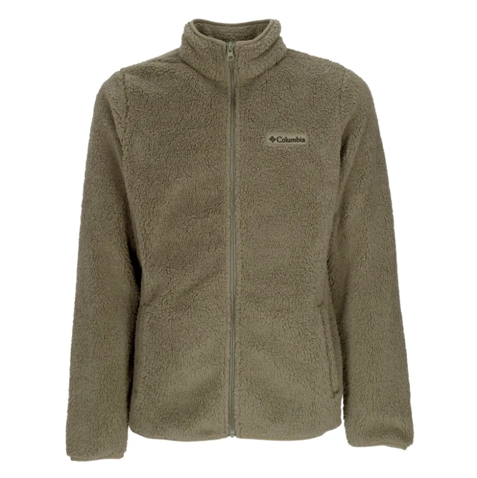 Robuste Sherpa Jacke Stein Grün Bär