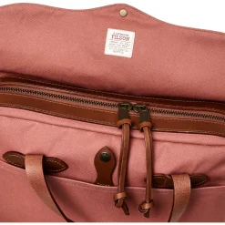 Robuste Twill Leder Aktentasche