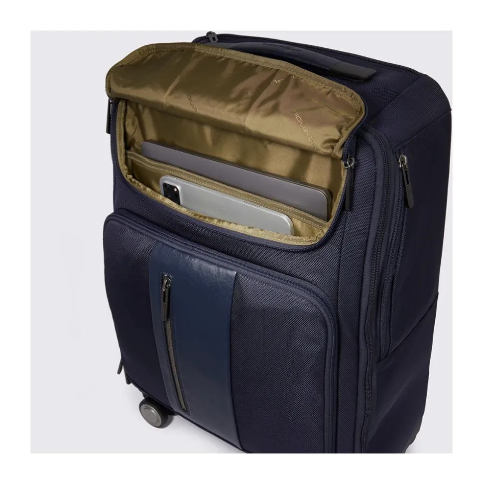 4-Rollen Laptop-Trolley Koffer in Handgepäckgröße