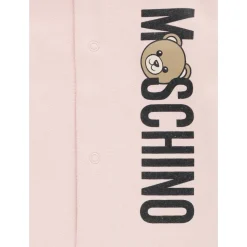 Rosa Baby Jumpsuit mit Logo-Druck