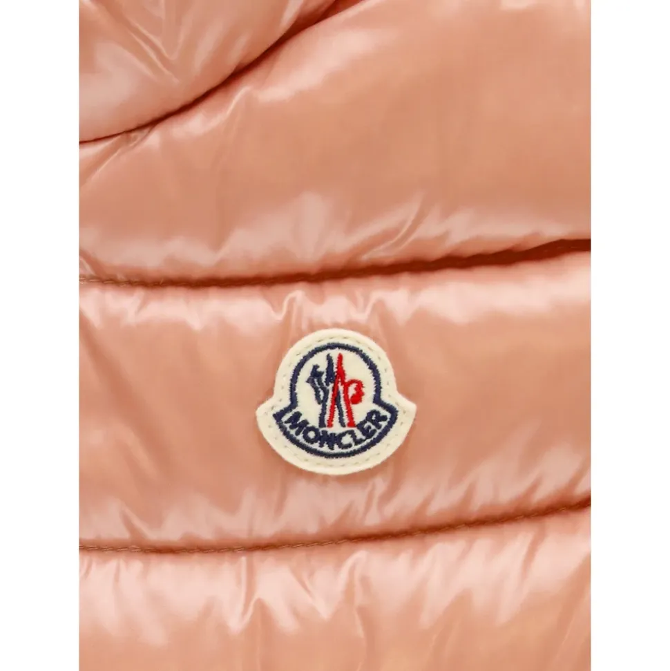 Rosa Baby Steppweste Jacke
