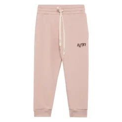 Rosa Baumwoll Kinder Sweatpants