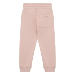Rosa Baumwoll Kinder Sweatpants