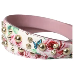 Rosa Blumige Schultertasche Accessoire