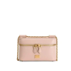 Rosa Cube Kosmetiktasche mit Schultergurt