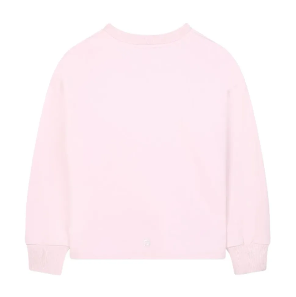 Rosa Kinderpullover Hoher Stilistischer Gehalt