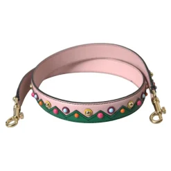 Rosa Leder Schultertasche Accessoire