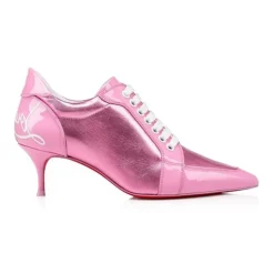 Rosa Lederpumps Eleganter Stil