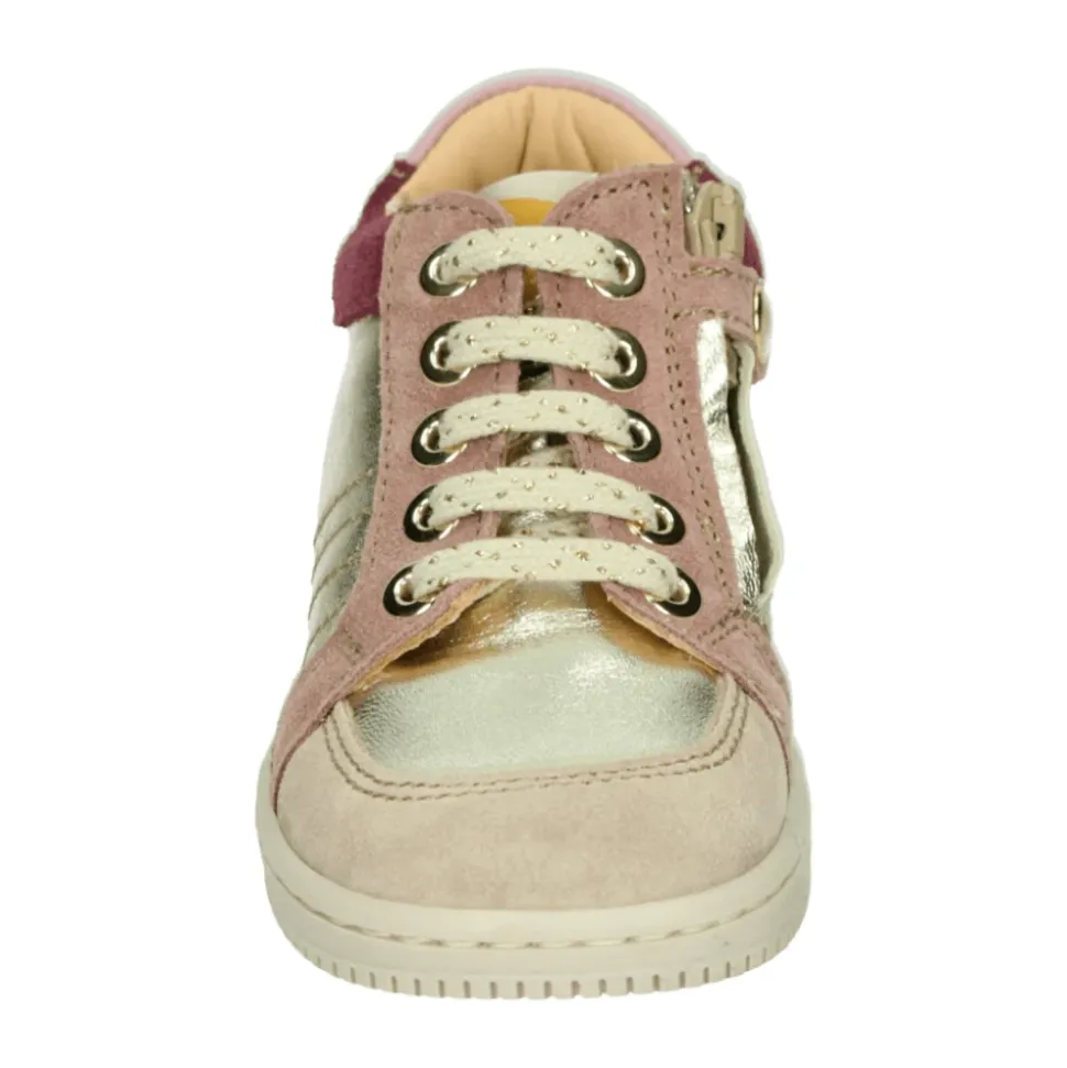 Rosa Multi Leder Mitte Mädchen Schuhe