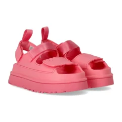 Rosa Plateau-Sandalen Modernes Design