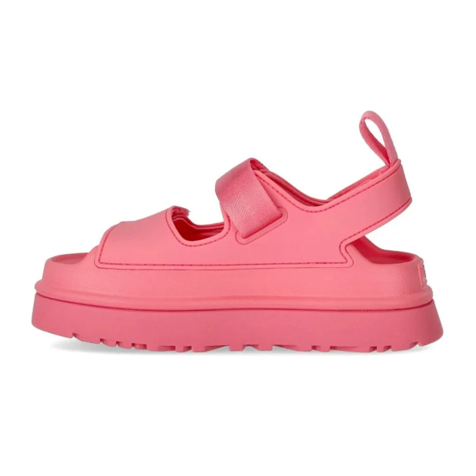 Rosa Plateau-Sandalen Modernes Design