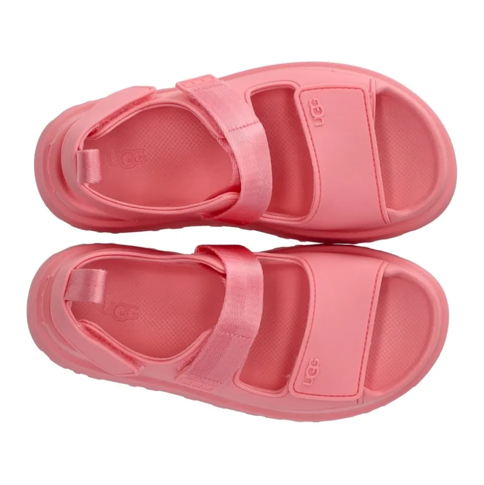 Rosa Plateau-Sandalen Modernes Design