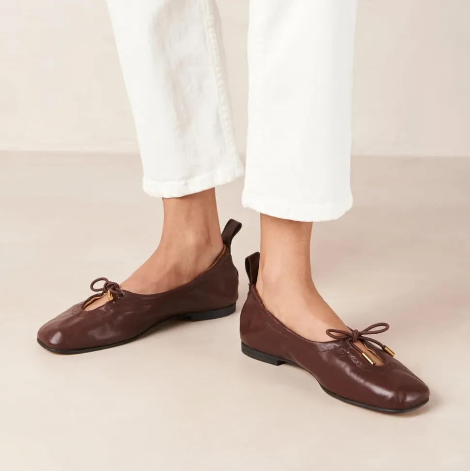 Rosalind Leder Ballett Flats