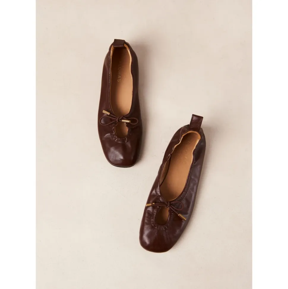 Rosalind Leder Ballett Flats