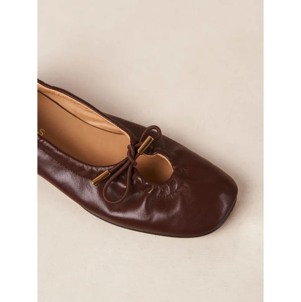 Rosalind Leder Ballett Flats