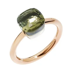 Roségold und Weißgold Ring