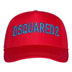 Rote Kinder Baseballkappe mit Logo
