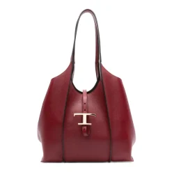 Rote Shopper Tasche für Frauen