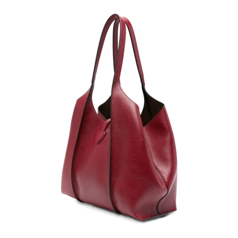 Rote Shopper Tasche für Frauen