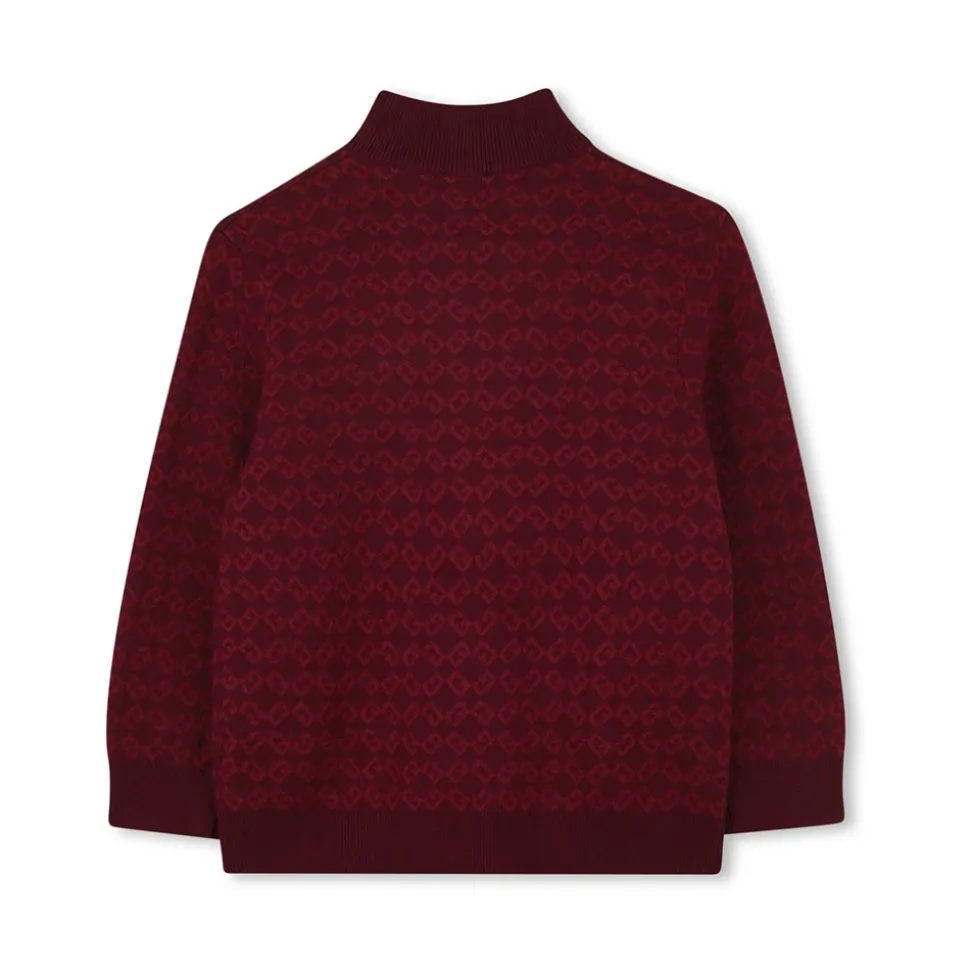 Rote Sweaters mit 4G Muster