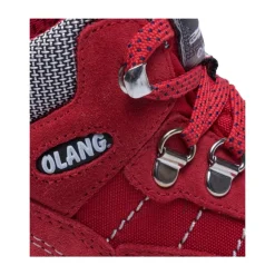 Rote Trekking Schuhe
