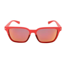 Rote Unisex Sonnenbrille Stilvolles Design
