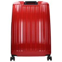 Roter Polycarbonat Vintage Effekt Trolley