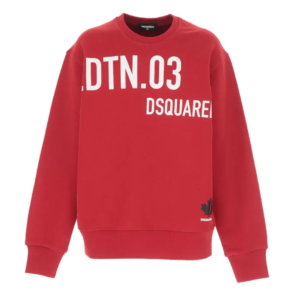 Roter Sweatshirt Kinderstil DQ0004-D00J7-DQ405