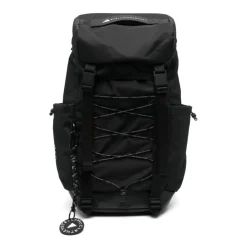 Rucksack aus Polyester mit Logo-Print