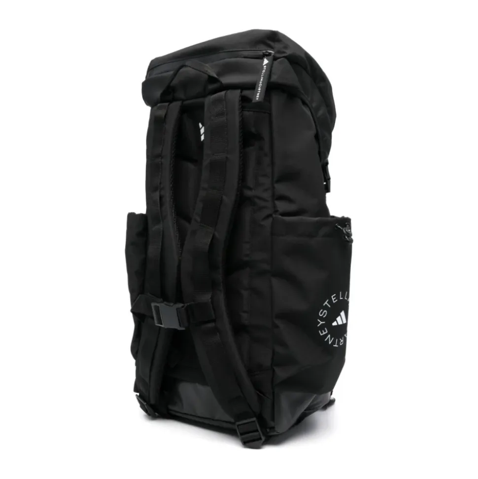 Rucksack aus Polyester mit Logo-Print