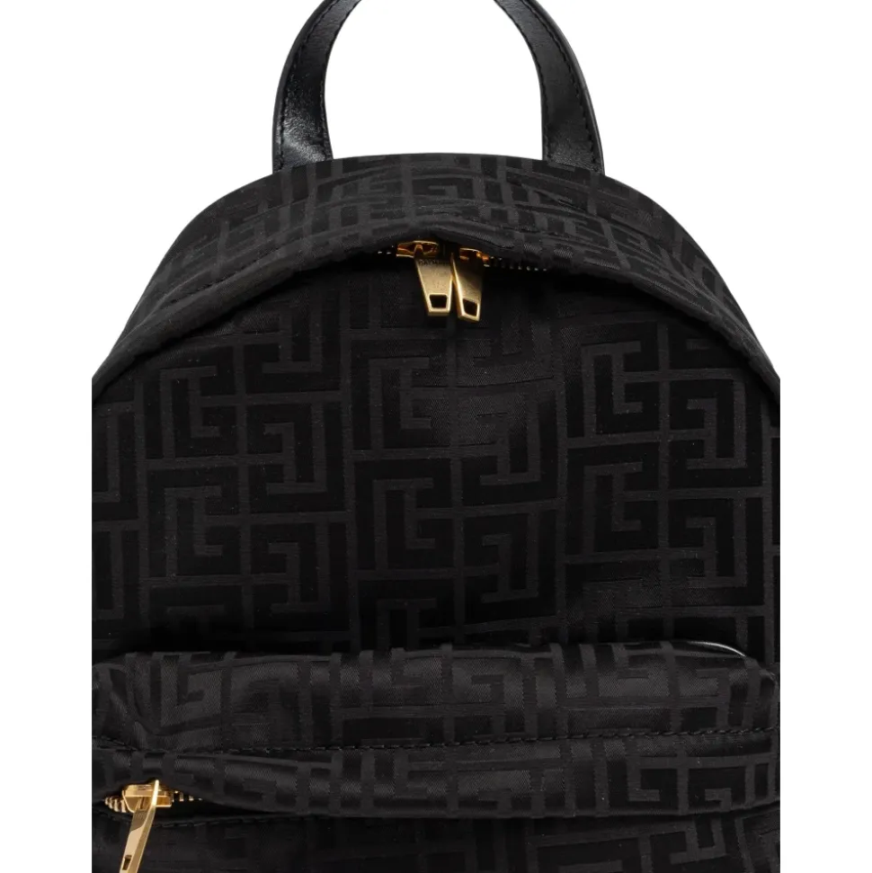 Rucksack mit Jacquard-Monogramm