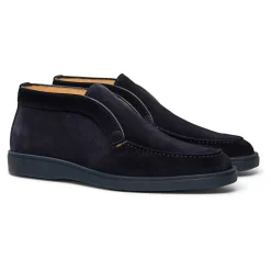 Runde Zehen Slip-On Stiefeletten
