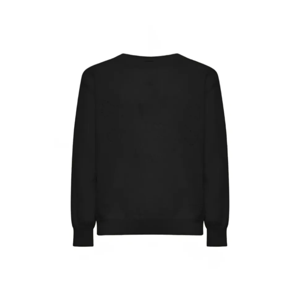 Rundhalsausschnitt Pullover mit Motiv