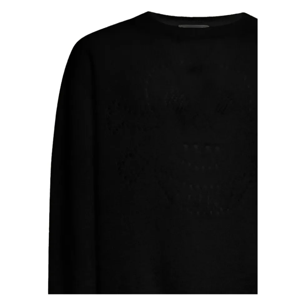 Rundhalsausschnitt Pullover mit Motiv