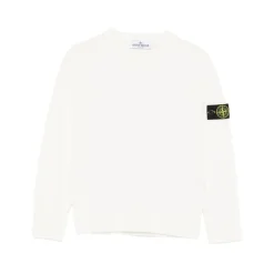 Rundhals-Rippstrickpullover