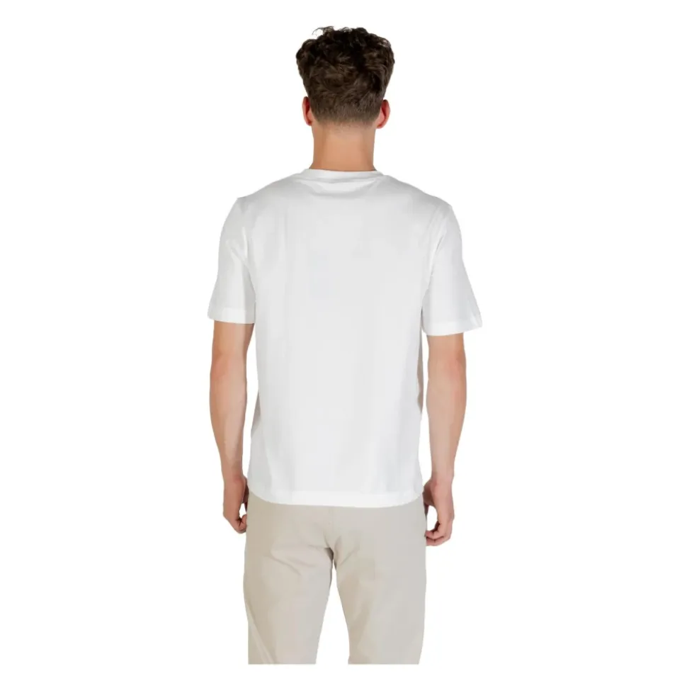 Rundhals-T-Shirt mit kurzen Ärmeln