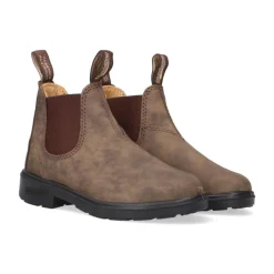Rustikale braune Chelsea Boots