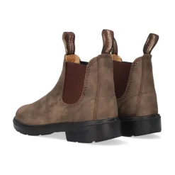 Rustikale braune Chelsea Boots