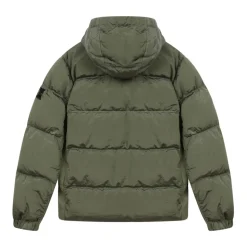 Sage Steppjacke mit Kapuze