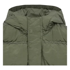 Sage Steppjacke mit Kapuze