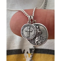 Saint Christopher Double Medallion