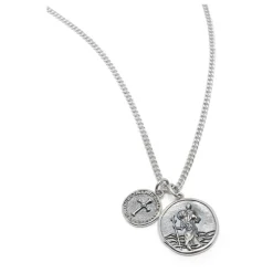 Saint Christopher Double Medallion