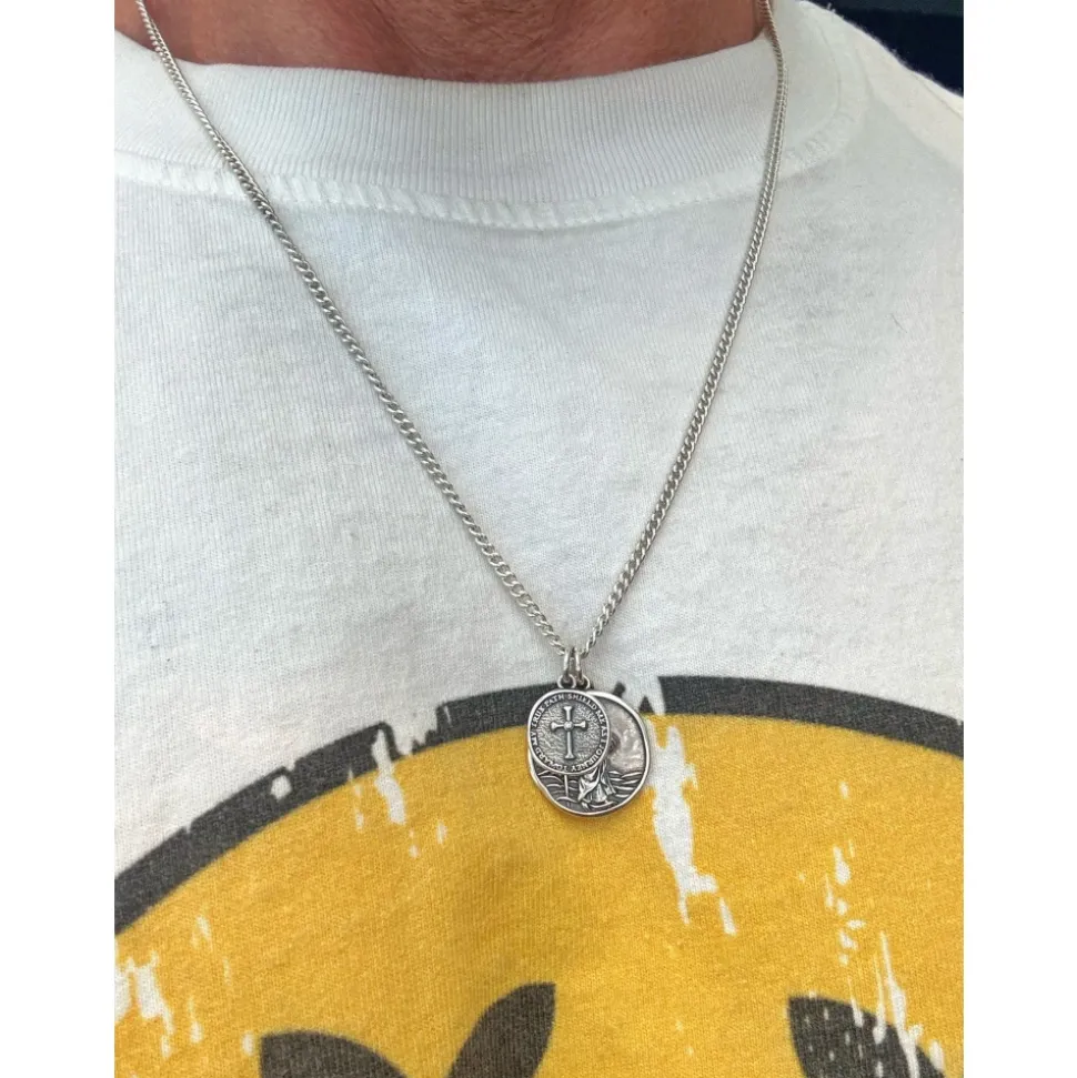 Saint Christopher Double Medallion