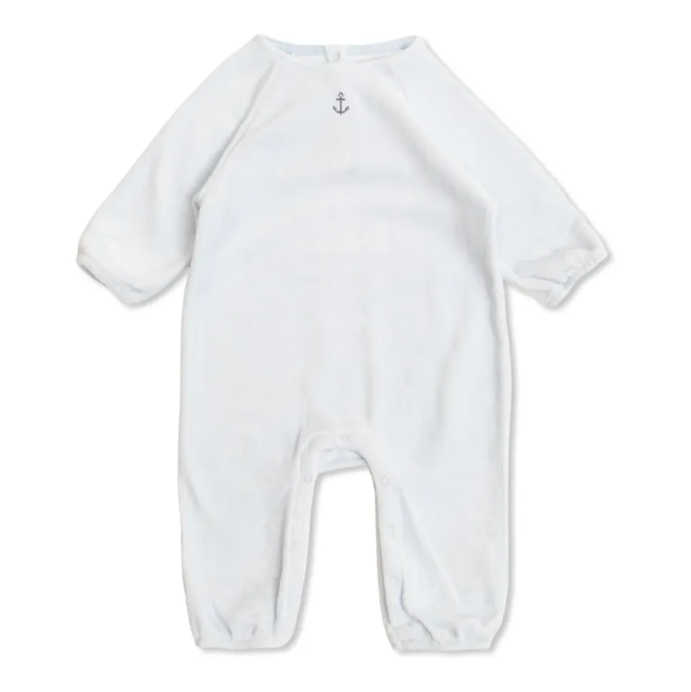 Samt-Jumpsuit