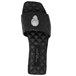 Sandals Flat Crystal Skull