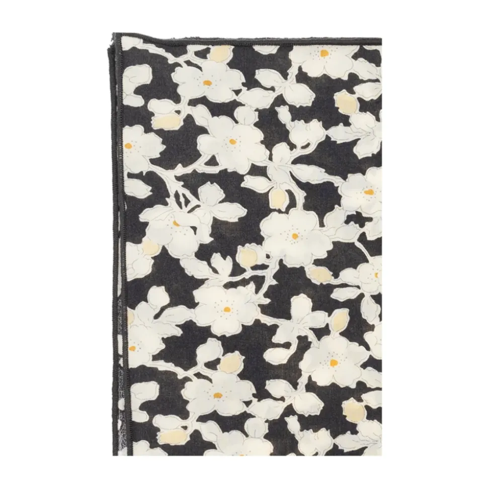 Schal mit Blumenmuster