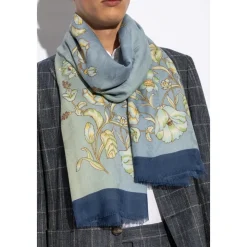 Schal mit floralem Motiv
