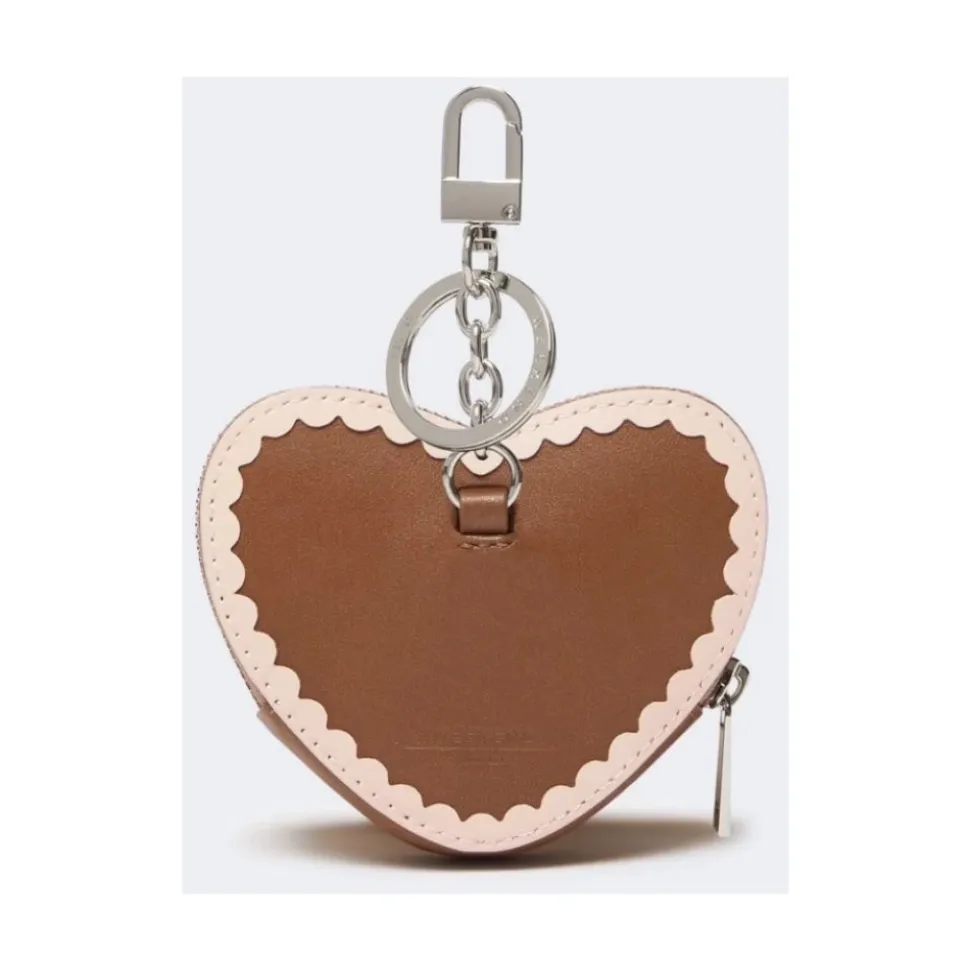 Schicke Lederclutch mit Metallverschluss